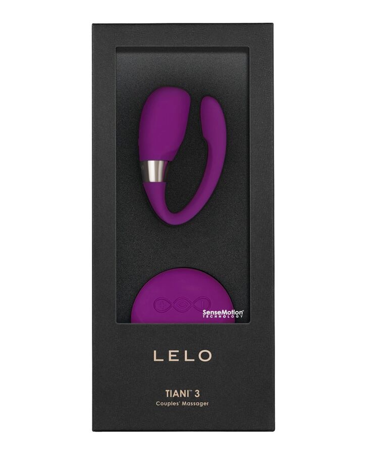 Tiani 3 - Stimulateur connecté pour couples - Rose profond