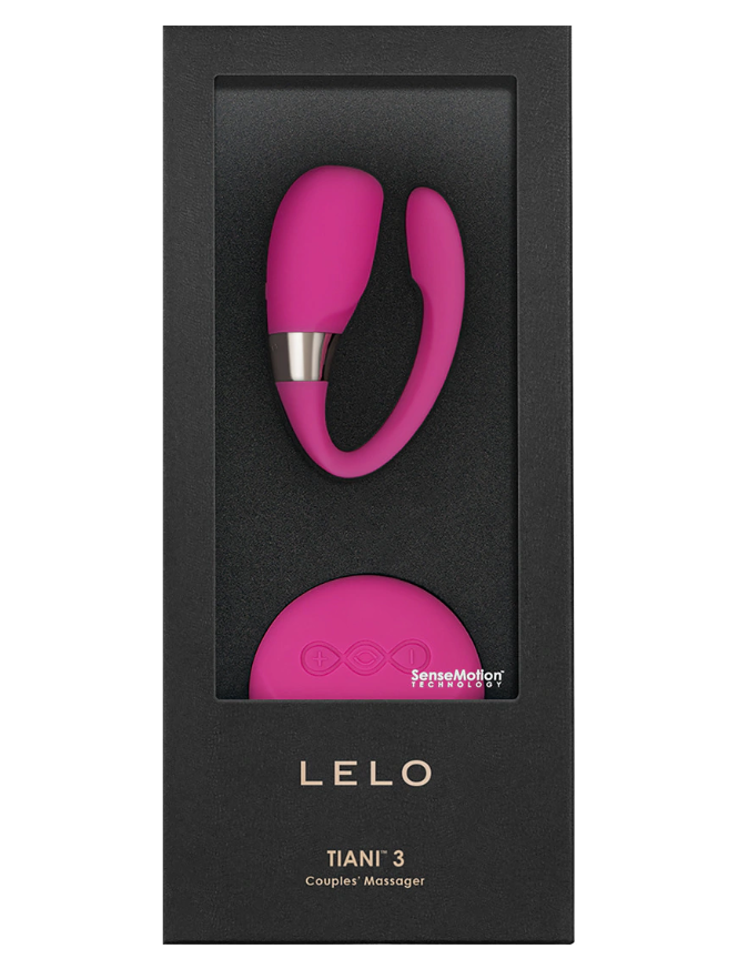 Tiani 3 - Stimulateur connecté pour couples - Cerise