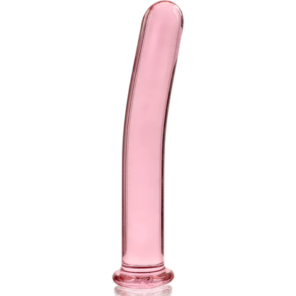 NEBULA SERIES BY IBIZA - MODÈLE 17 GODE EN VERRE BOROSILICATE ROSE 18.5 CM -O- 3 CM