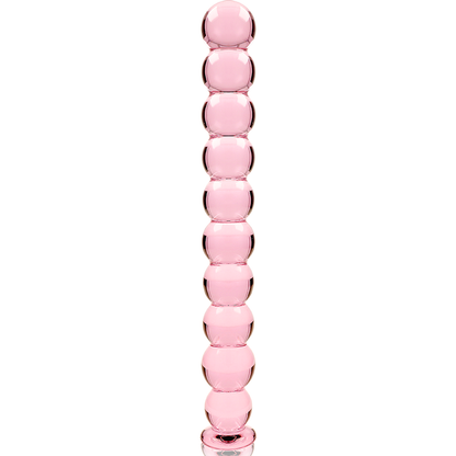 NEBULA SERIES BY IBIZA - MODÈLE 22 GODE EN VERRE BOROSILICATE ROSE 21.5 CM -O- 2.5 CM