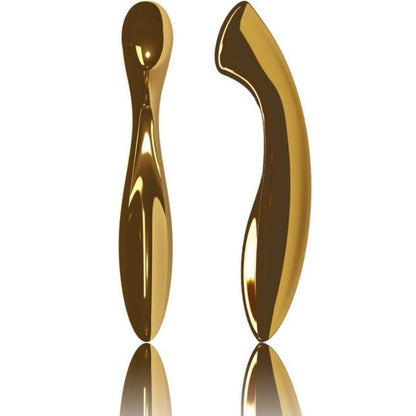 Olga Oro - Dildo double extémité Ultra Luxe - Plaqué Or 24 carats