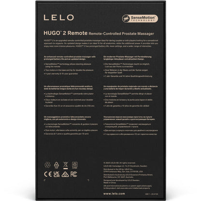 Hugo 2 Remote - Stimulateur prostatique télécommandé - Vert