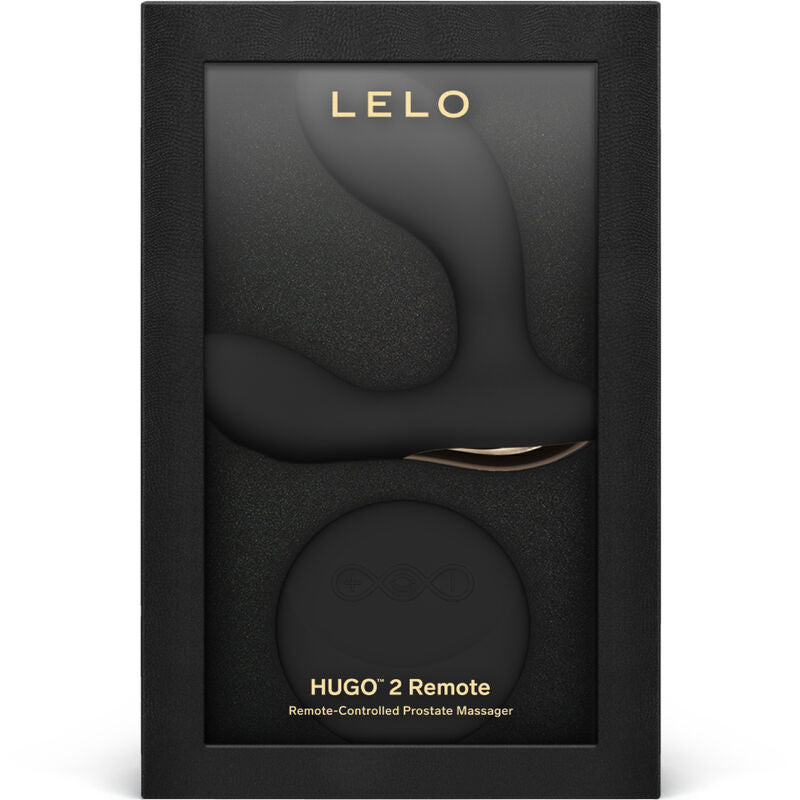 Hugo 2 Remote - Stimulateur prostatique télécommandé - Noir