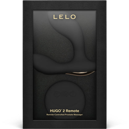 Hugo 2 Remote - Stimulateur prostatique télécommandé - Noir