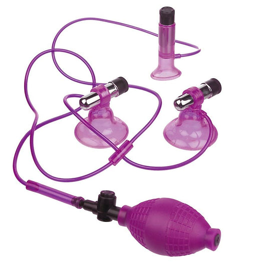 FETISH FANTASY SERIES - VIBRATEUR À TRIPLE ASPIRATION