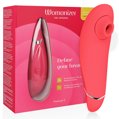 Womanizer Premium 2 - Stimulateur clitoridien - Framboise