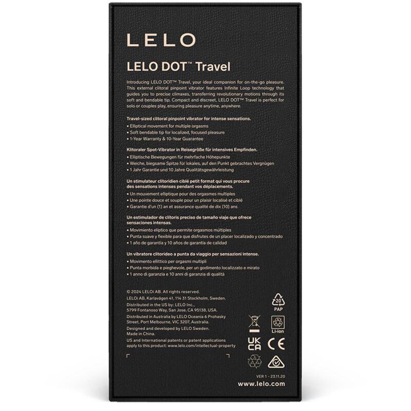 Dot Travel - Stimulateur clitoridien - Violet