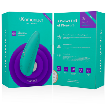 Womanizer Starlet 3 - Stimulateur clitoridien -Turquoise