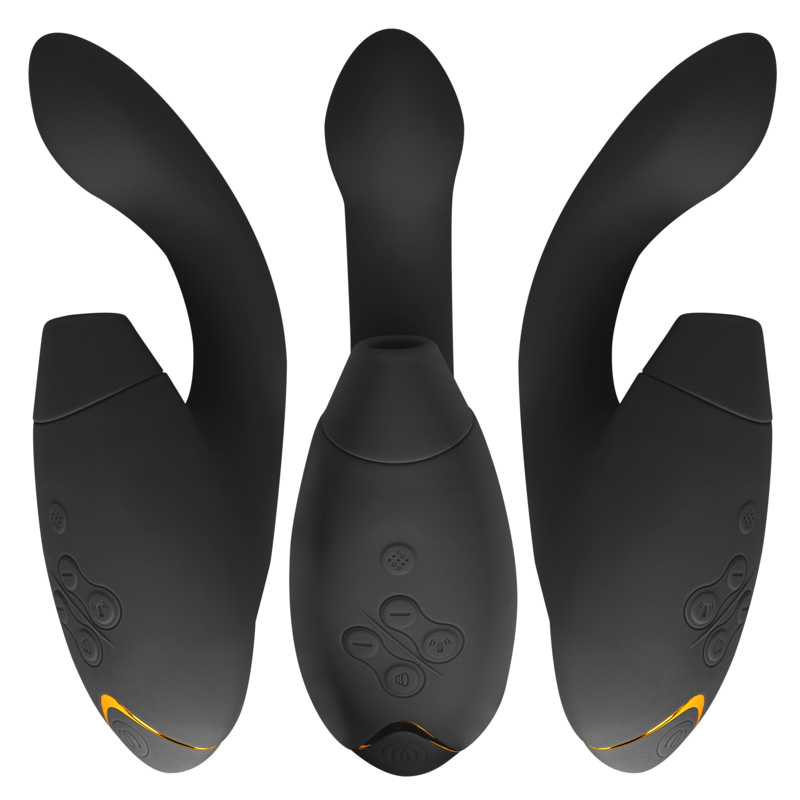 Womanizer Duo 2 - Stimulateur clitoridien - Noir
