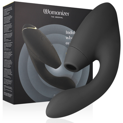 Womanizer Duo 2 - Stimulateur clitoridien - Noir