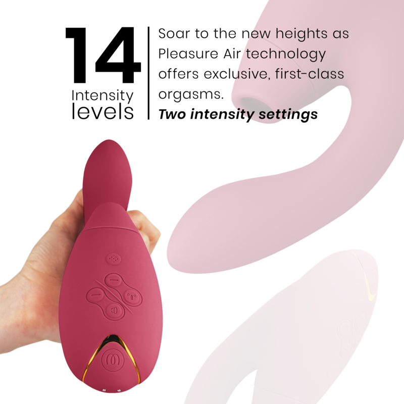 Womanizer Duo 2 - Stimulateur clitoridien - Bordeaux