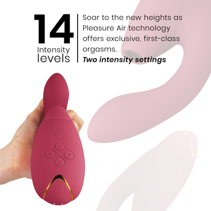 Womanizer Duo 2 - Stimulateur clitoridien - Bordeaux