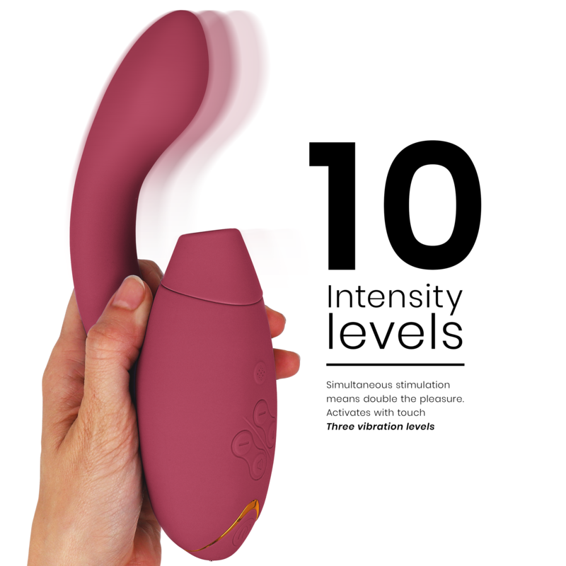 Womanizer Duo 2 - Stimulateur clitoridien - Bordeaux