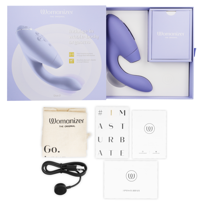 Womanizer Duo 2 - Stimulateur clitoridien - Lilas