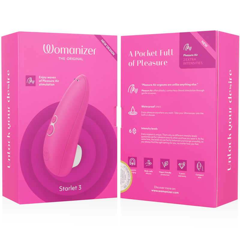 Womanizer Starlet 3 - Stimulateur clitoridien - Rose