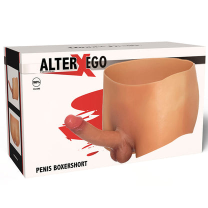 DÉSIR CACHÉ - ALTER EGO BOXERSHOT AVEC PÉNIS DE 18 CM TAILLE S/M