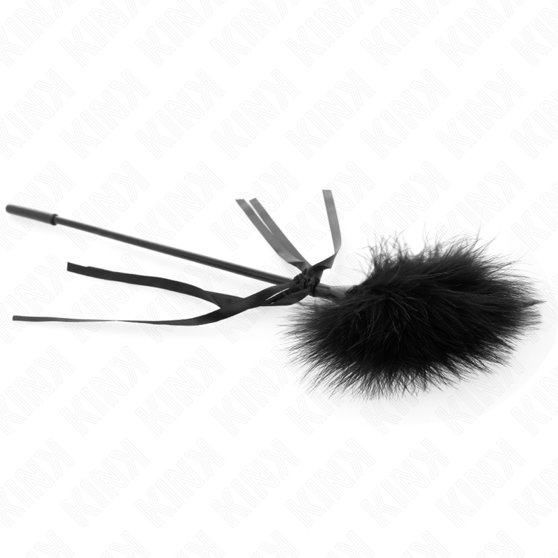 KINK - PLUMES CHACOUILLÉES AVEC N&OElig;UD 35 CM