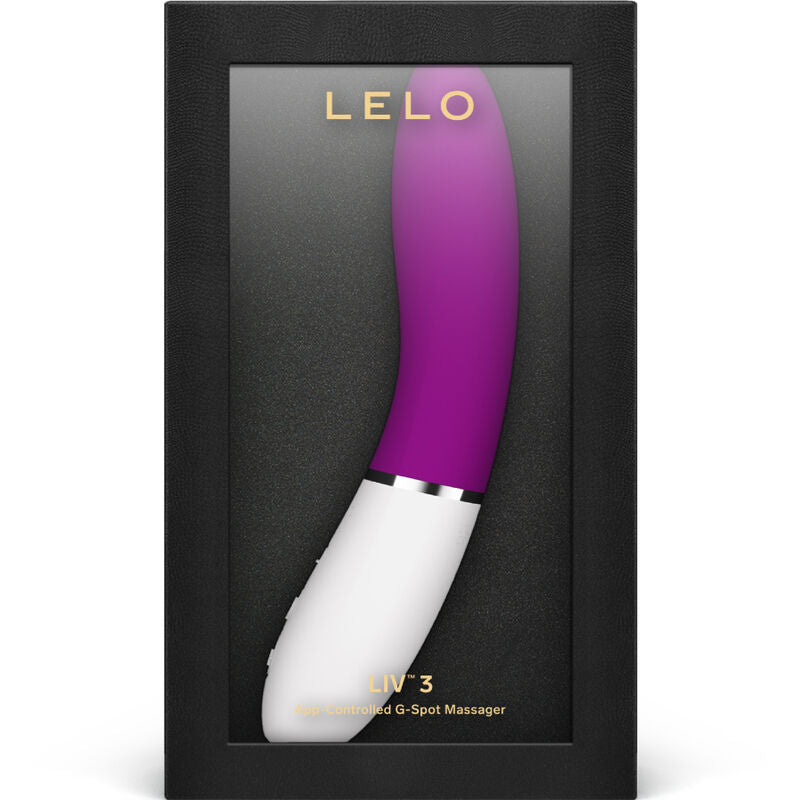 Liv 3 - Vibromasseur point G connecté - Rose profond
