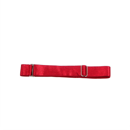 SUBBLIME - 955403 ROBE À BRETELLES EN CUIR BORDEAUX L/XL