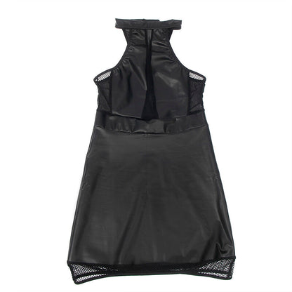 SUBBLIME - 955489 ROBE DOS NU AVEC TRANSPARENCES NOIRE L/XL