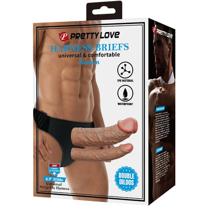 PRETTY LOVE - KEAVEN HARNAIS BRIEFS DOUBLE GODE UNIVERSEL ET CONFORTABLE