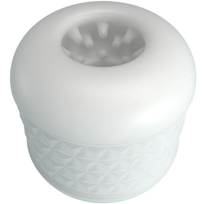 PRETTY LOVE - MASTURBATEUR HOMME CRYSTLE BLANC