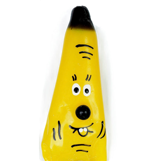 CONDOMERIE - PRÉSERVATIFS FANTAISIE PEINTS À LA MAIN MODÈLE BANANE XL