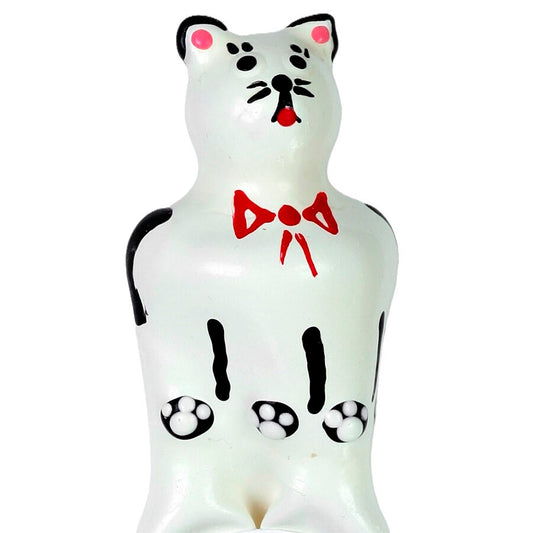 CONDOMERIE - PRÉSERVATIFS FANTAISIE PEINTS À LA MAIN MODÈLE CHAT XL
