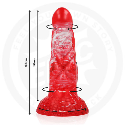 EPIC - DILDO AGNIS CRIMSON FIRE