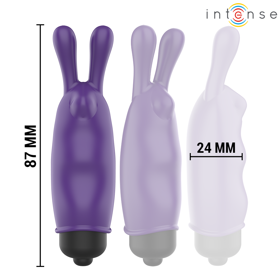 INTENSE - BALLE VIBRANTE VIOLET MYSTIQUE 8,7 X 2,4 CM