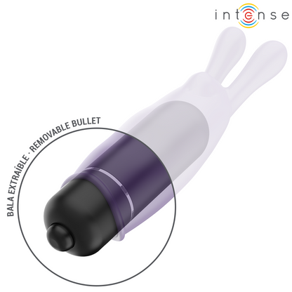 INTENSE - BALLE VIBRANTE VIOLET MYSTIQUE 8,7 X 2,4 CM