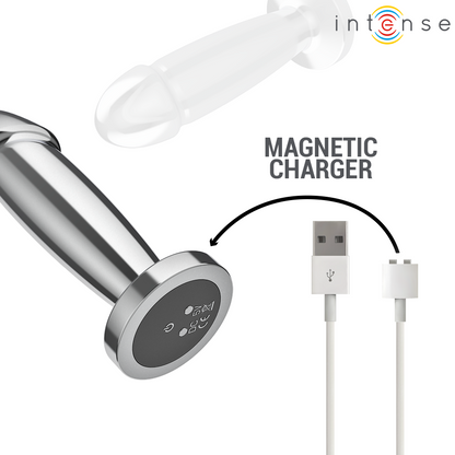 Plug anal métal 10 vibrations - Small