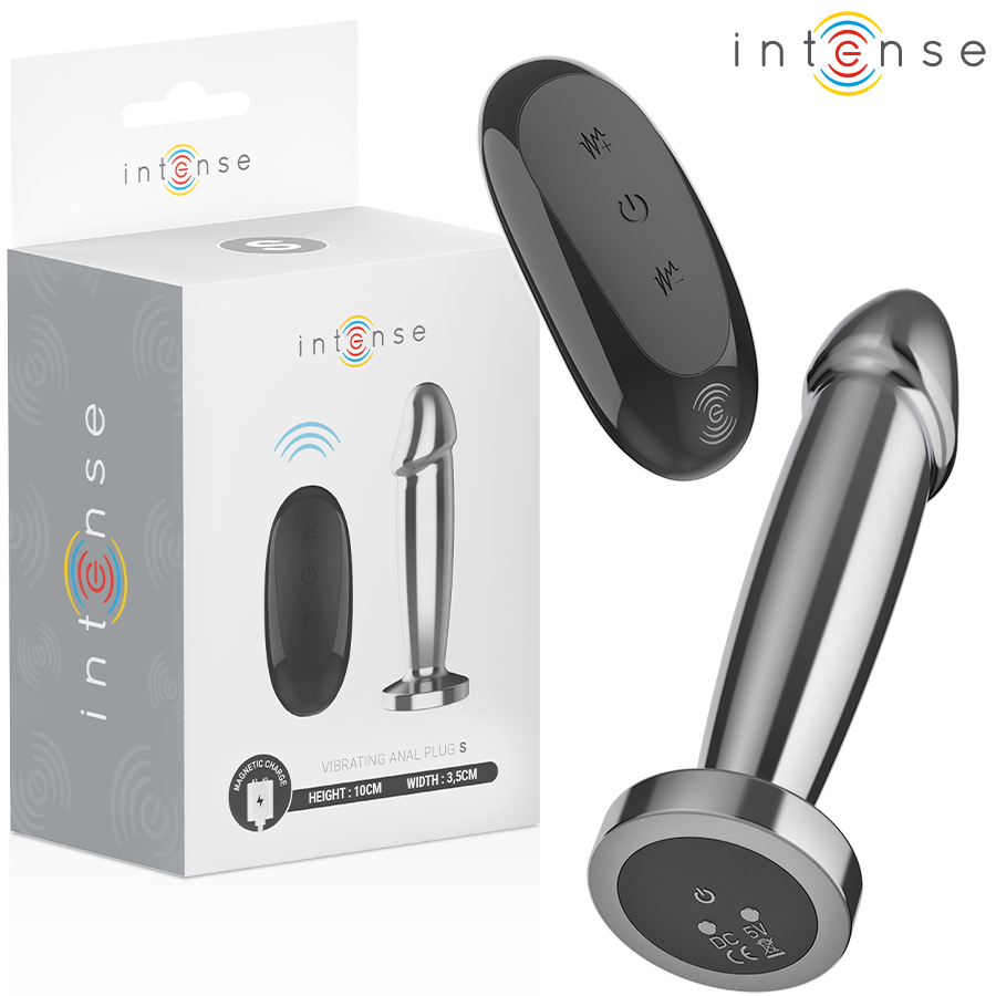 Plug anal métal 10 vibrations - Small