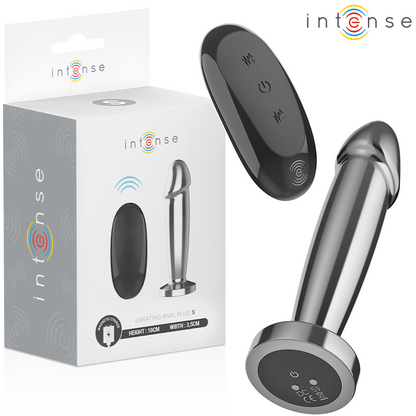 Plug anal métal 10 vibrations - Small