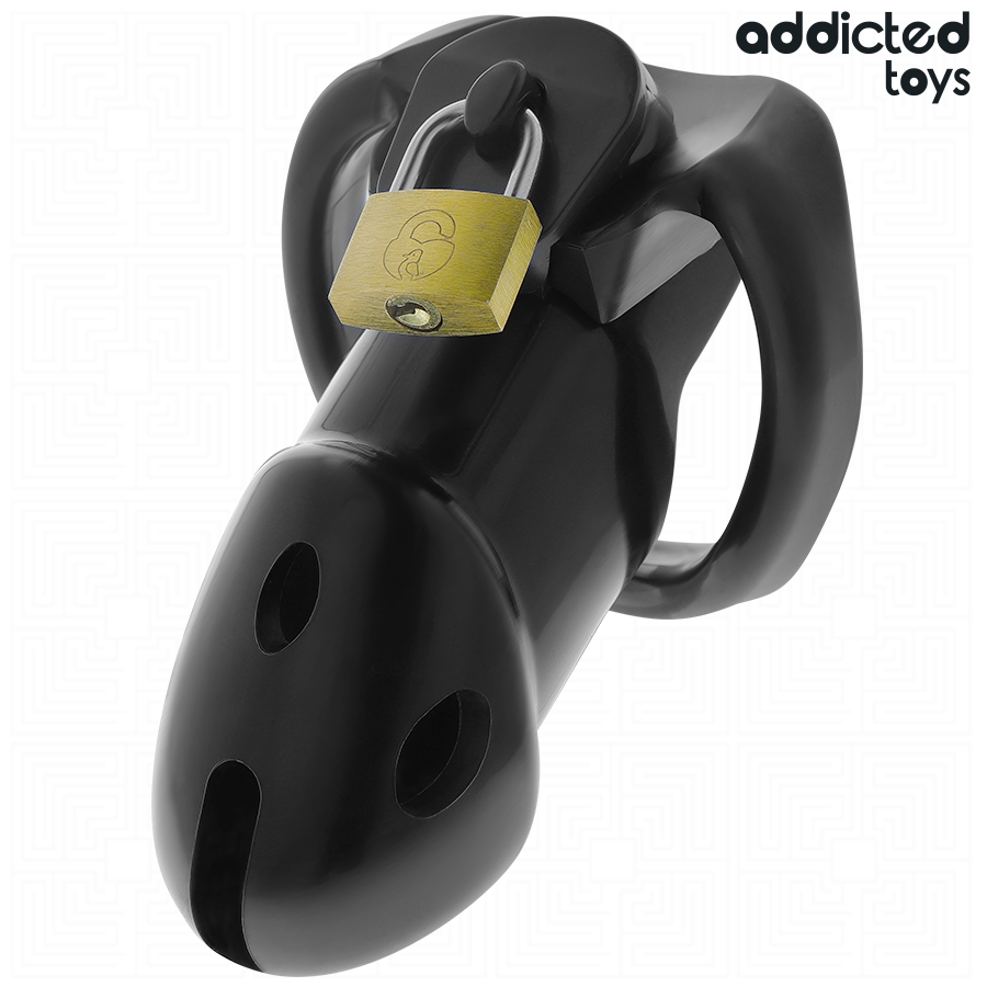 ADDICTED TOYS LOCKED - CAGE À PÉNIS UNBROKEN DEN 9,8 CM