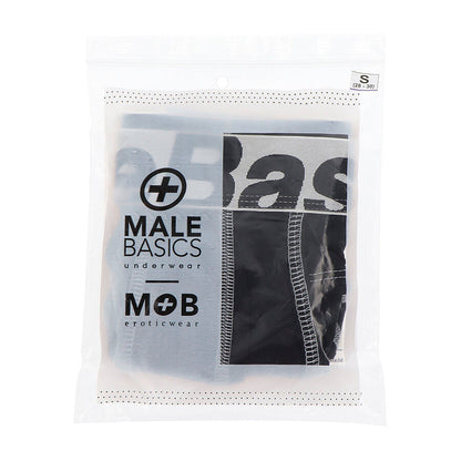MOB - STRING NOIR EN FORME DE LARME TAILLE S/M