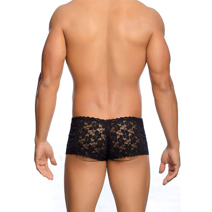 MOB - BOXER EN DENTELLE NOIRE TAILLE S/M
