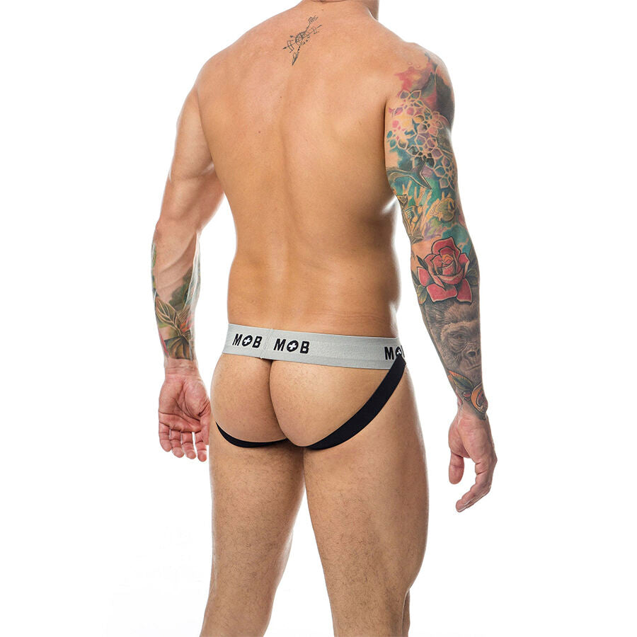MOB - JOCK BLANC À RAYURES CLASSIQUES TAILLE L