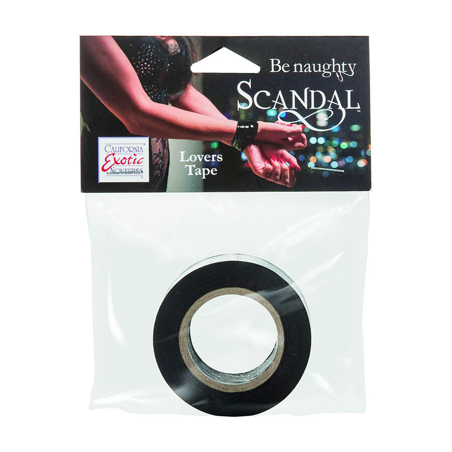 CALEXOTICS - SCANDAL RUBAN ADHÉSIF  BLACK BONDAGE