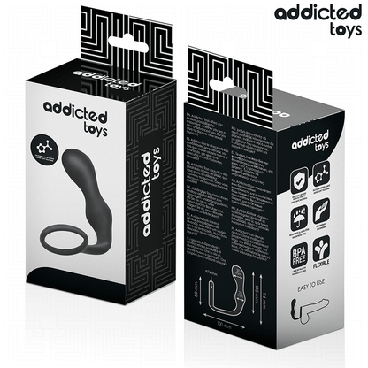 ADDICTED TOYS - PLUG ANAL AVEC ANNEAU MODÈLE 3