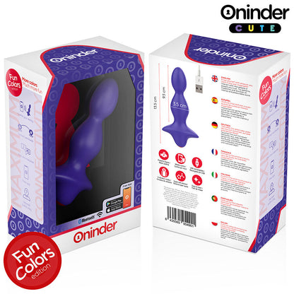 ONINDER CUTE - DILATATEUR ANAL VIBRANT LOVE BUTT - APPLICATION MONDIALE GRATUITE