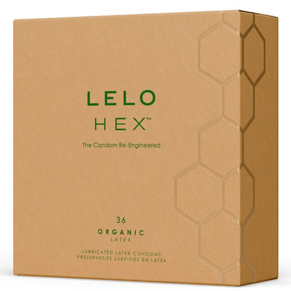 Hex Organic - Préservatifs - Boîte de 36