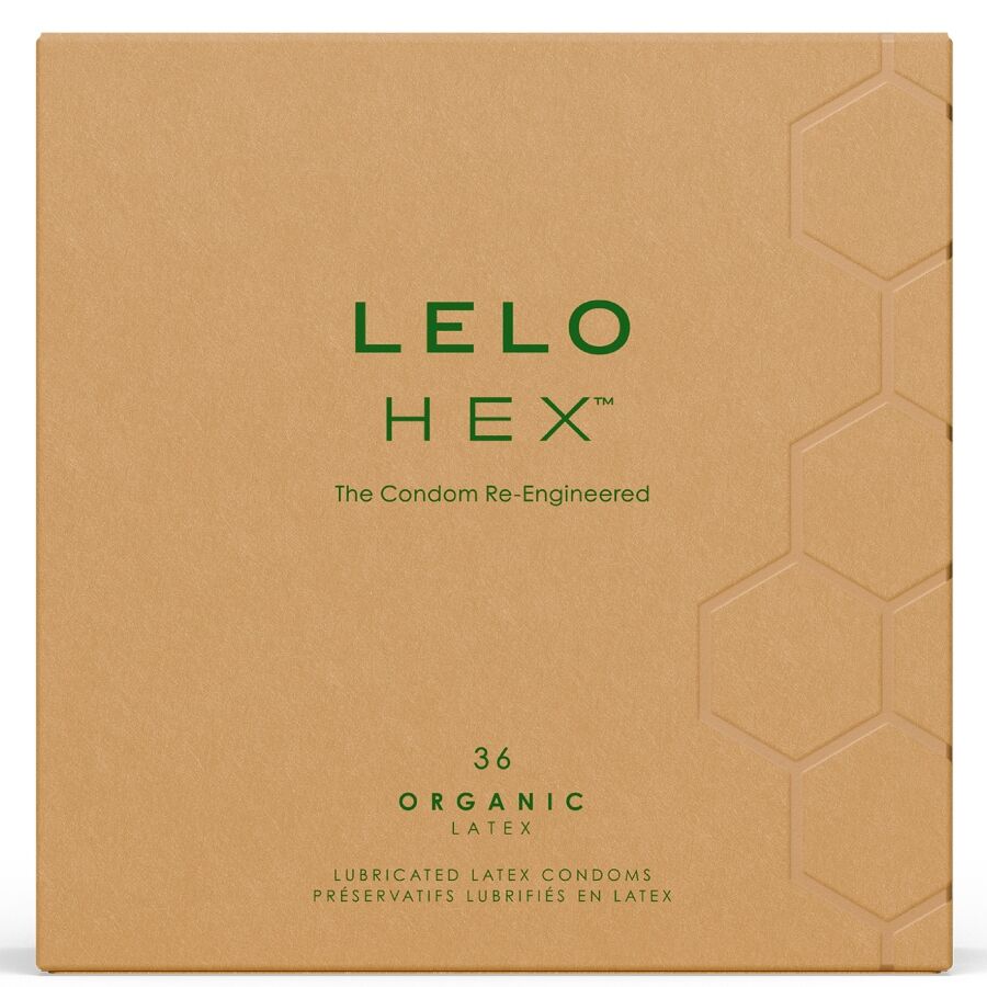 Hex Organic - Préservatifs - Boîte de 36