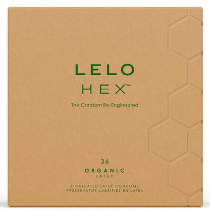Hex Organic - Préservatifs - Boîte de 36