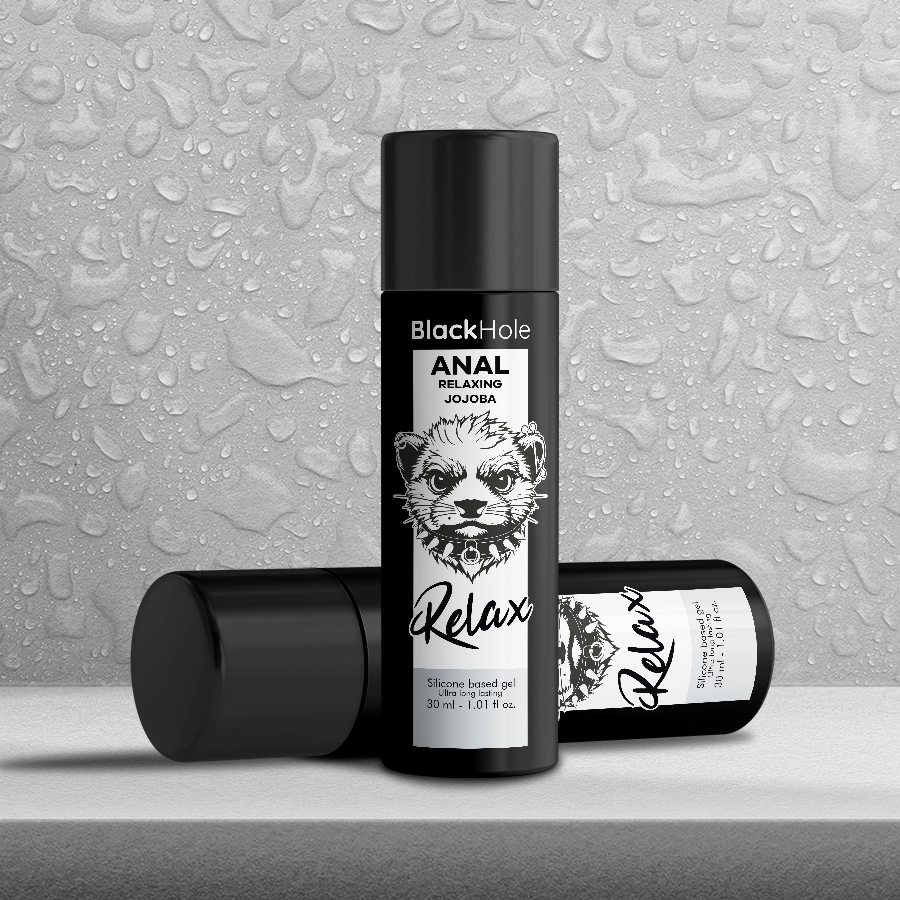 BLACK HOLE - RELAXANT ANAL JOJOBA RELAX BASE SILICONE 30 ML