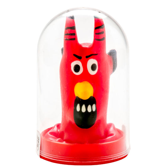 CONDOMERIE - PRÉSERVATIFS FANTAISIE PEINTS À LA MAIN RED DEVIL