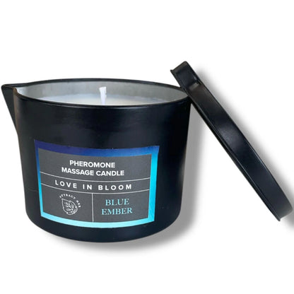 EYE OF LOVE - BLOOM BOUGIE DE MASSAGE INDICA BLEU BRISE 150 ML