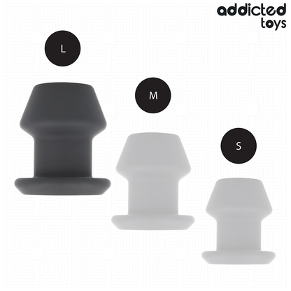 ADDICTED TOYS - PLUG ANAL CREUX EXTRÊME TAILLE L 10,4 CM