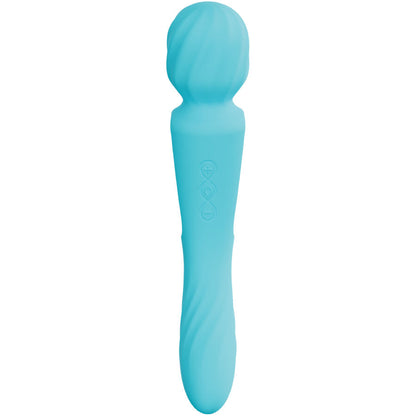 Switch - Vibromasseur wand double - Bleu