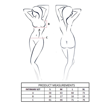 PASSION - ENSEMBLE SOUTIEN-GORGE + CULOTTE INTIMARI ROSE L/XL